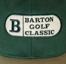 Barton Golf Classic. Green Strapback Hat.
