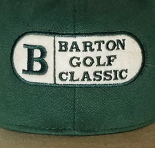 Barton Golf Classic. Green Strapback Hat.