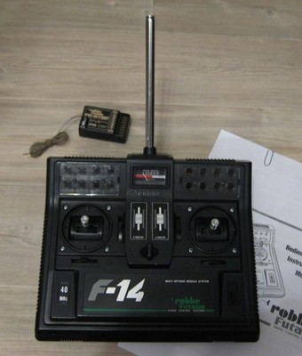 RC Sender robbe Futaba F14 mit Empfänger FP-R118F - 40 MHz -
