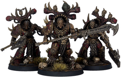 Warhammer 40K Chaos World Eaters of Khorne Exalted Eightbound