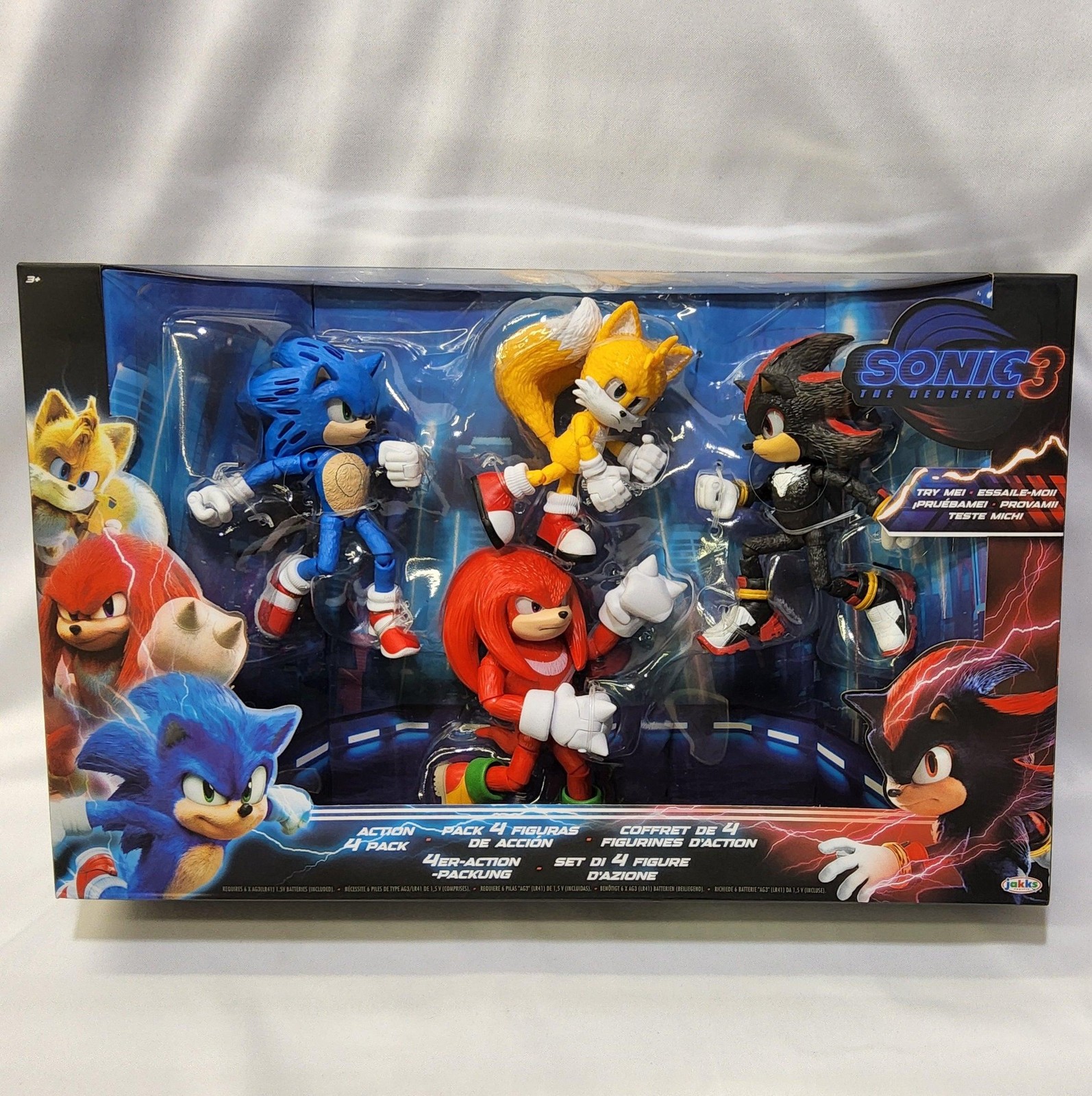 4-pack - Sonic, Tails, Shadow, Knuckles