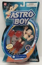 RARE HTF 2004 BanDai Astro Boy Rocket Boot Jet Flames Light up NOC- Vintage