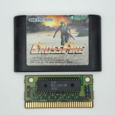Cross Fire - Sega Genesis - Tested + Free Shipping