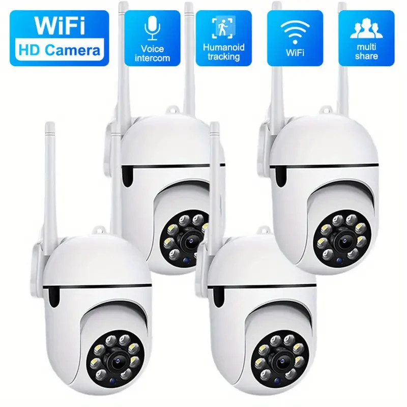Kit Sicurezza Casa: 4 Telecamere Full HD per la Tua Famiglia