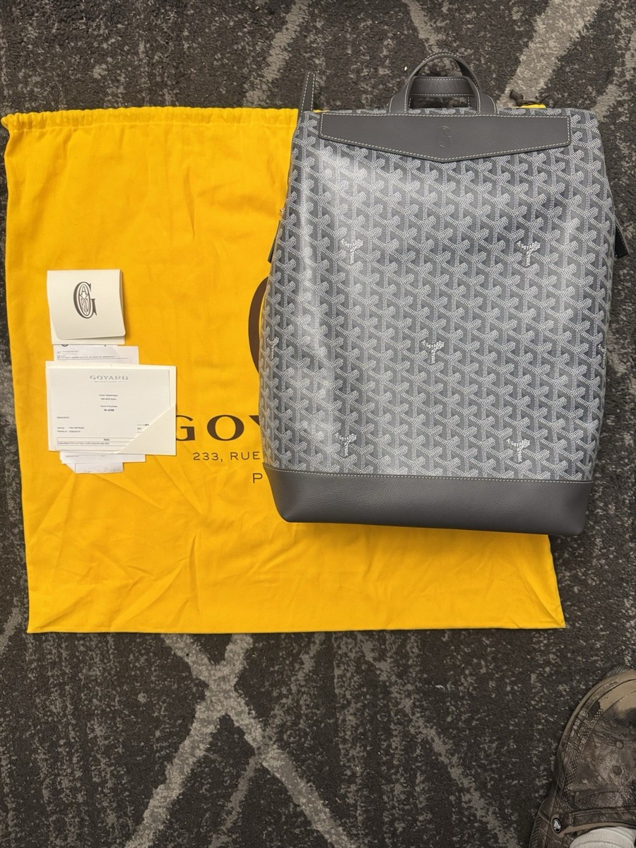 Grey Goyard Cisalpin Backpack | eBay