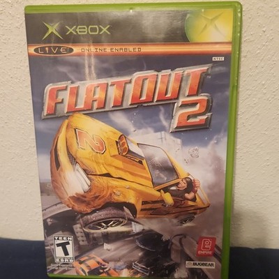 Empire Interactive FlatOut 2 Xbox Complete w/ Disc & Case Multiplayer Online T