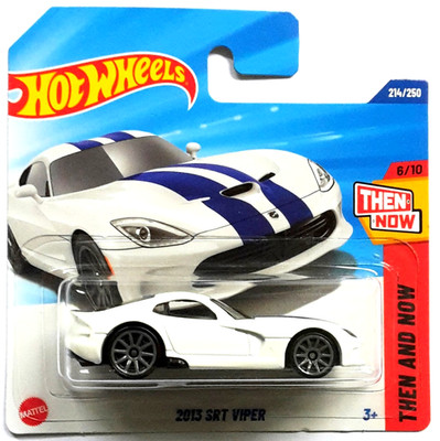 Hot Wheels 2013 SRT Viper weiß 2025 Then and Now 6/10 OVP