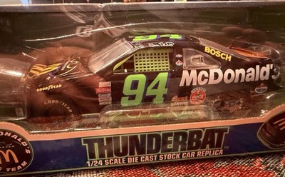 Bill Elliot #94 McDonald's '' Thunderbat '' Batman Forever 1:24 die cast car bank