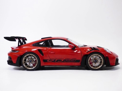 Solido 1/18 Porsche 911 GT3 RS 2024 Guards rot Diecast Auto zu öffnende Türen - Bild 2 von 5