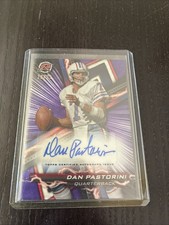 2023 DAN PASTORINI TOPPS RESURGENCE PURPLE AUTOGRAPHED AUTO CARD /99 NFL OILERS