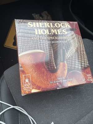 Solve the Mystery with Sherlock Holmes - 1000-Piece Jigsaw Puzzle Experience