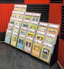 Graded Card Display Tower Stand - Fits 6, 8, 10+ Slabs - PSA / SGC / BGS / etc