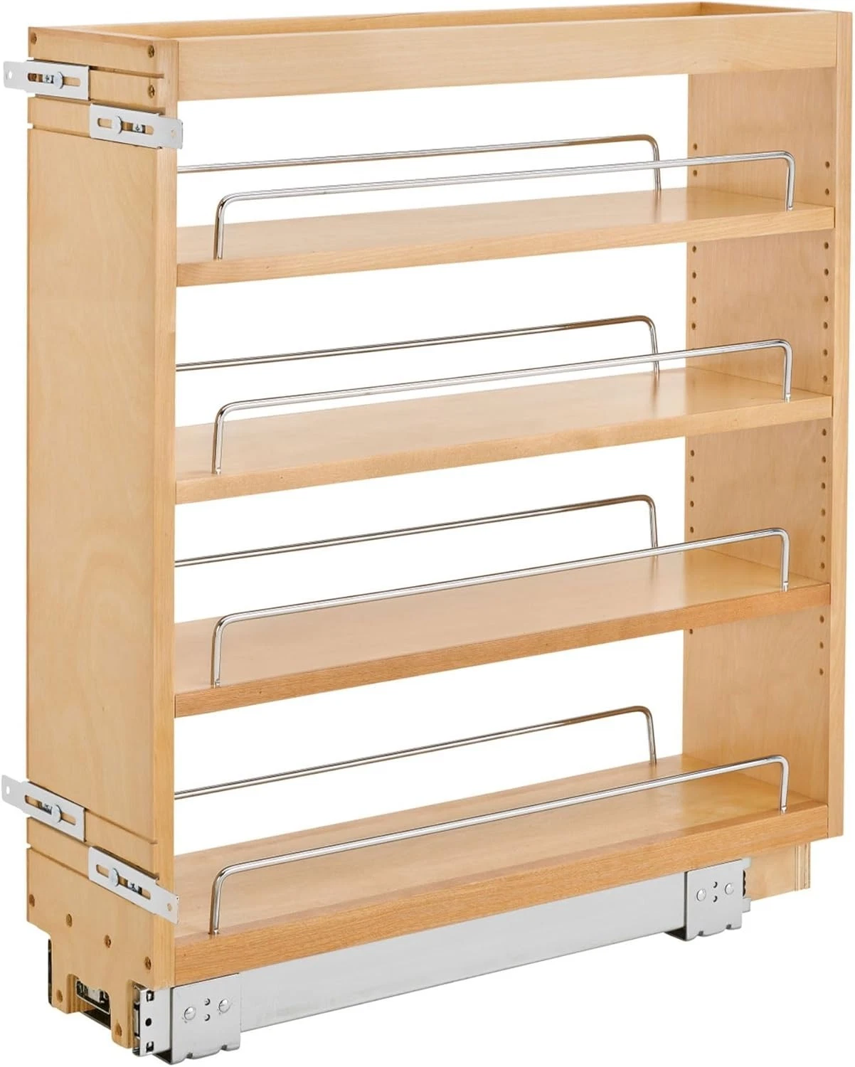Rev-A-Shelf 6.5 in Pullout Kitchen Cabinet Storage Organizer Slide Out 448-BC-6
