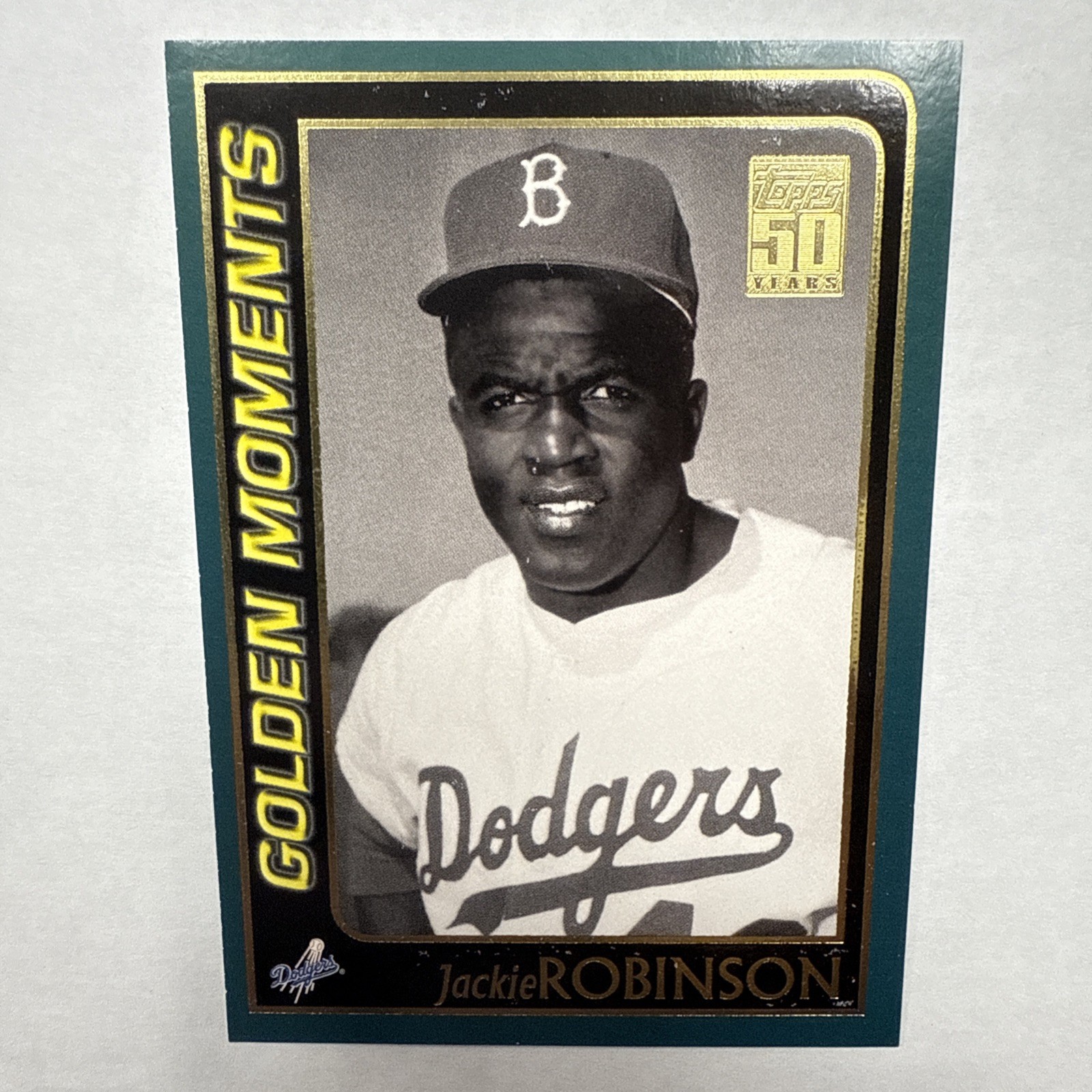 Jackie Robinson #783 Baseball Cards 2001 Topps trading card — raw and PSA graded price guide