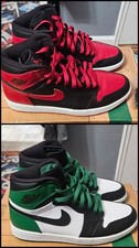 NIKE AIR JORDAN 1 HIGH DMP TALLA 11.5 Y 12 BRED CELTICS ROYAL CHICAGO