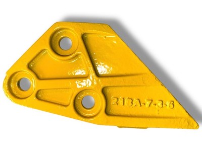 JMA 218A-7-3-6 Left Side Cutter Excavator Bucket Ground Engaging Wear Part Steel