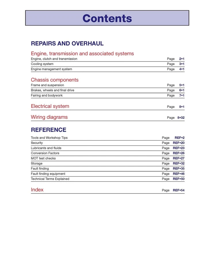 Suzuki GSX-R600/750 (2004-2005) & GSX-R1000 (2003-2008) Haynes Repair Manual - Image 4 of 4