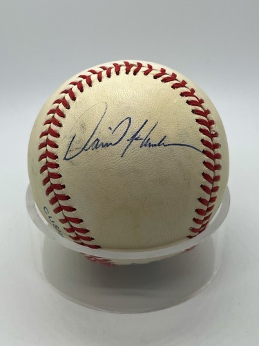 Dave Henderson Mariners Red Sox A's Signed Autograph OMLB Baseball PSA DNA