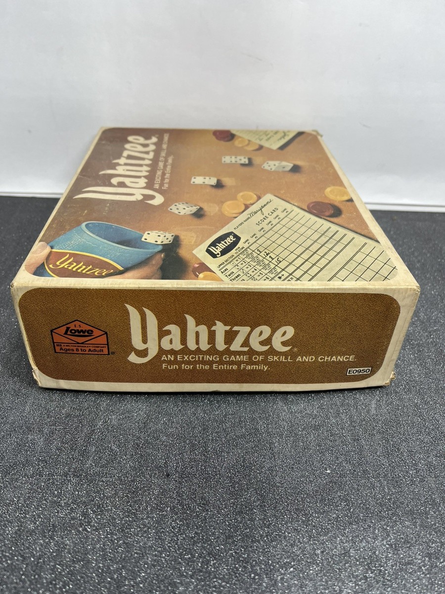 Vintage 1978 Yahtzee Dice Board Game | eBay
