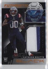 2023 Panini Black Futuristic Citrine 2/50 Kayshon Boutte #FUT-16 7ba