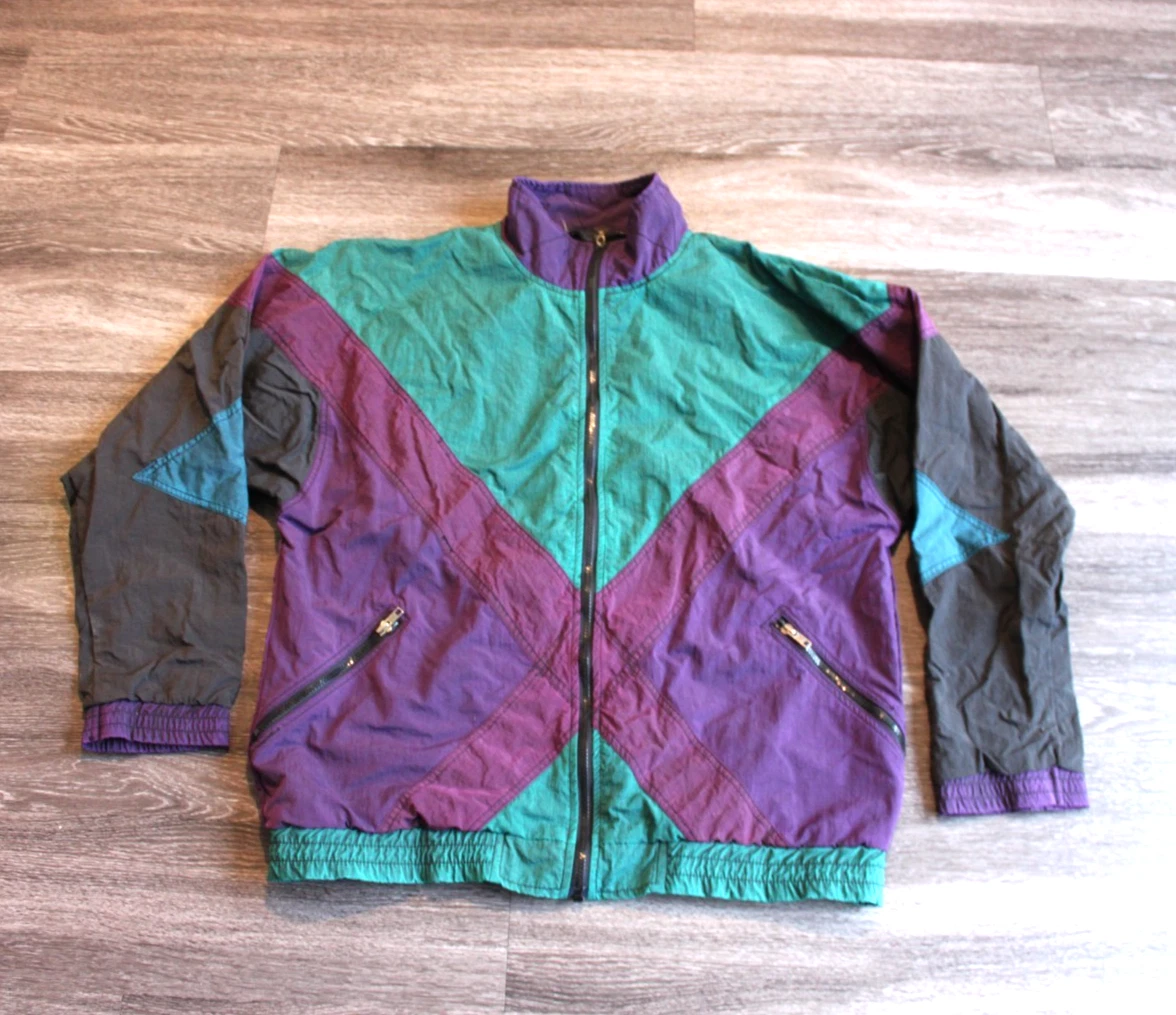 Basic Jacket Nylon 1990s Vintage Outerwear Coats & Jackets for Men