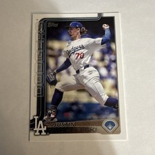 2025 Topps Series 1 - Justin Wrobleski #204 (RC)