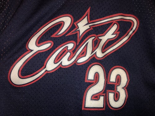 LeBron James #23 ALL STAR GAME NBA EAST 2007 Adidas Blue Jersey Men’s Size XL - Picture 7 of 18