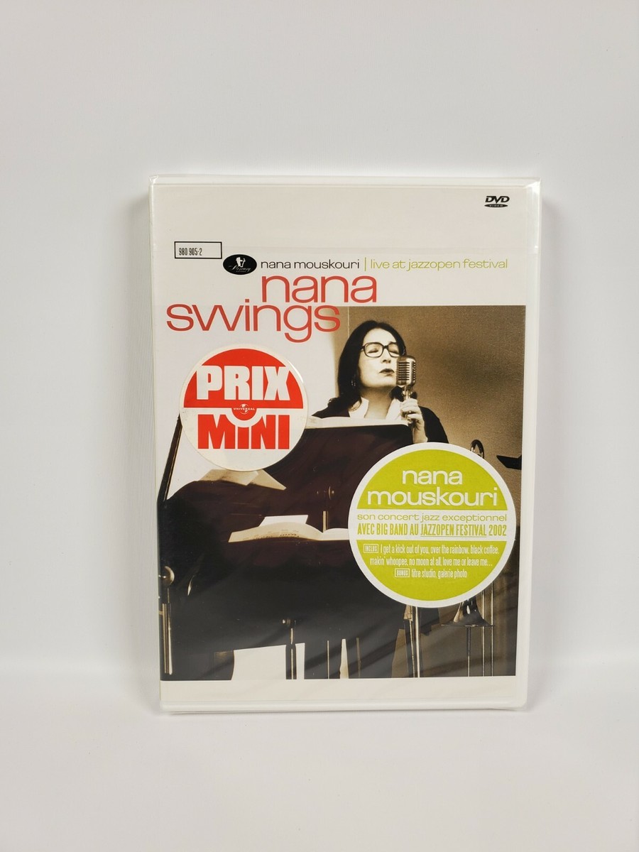 【DVD】nana swings JAZZ 中国版 nana mouskouri NANA MOUSKOURI–NANA SWINGS:LIVE AT JAZZOPEN FESTIVAL-DVD