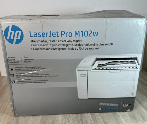 HP Laserjet Pro M102w Wireless Black/White Laser Printer OPEN BOX TESTED, WORKS!