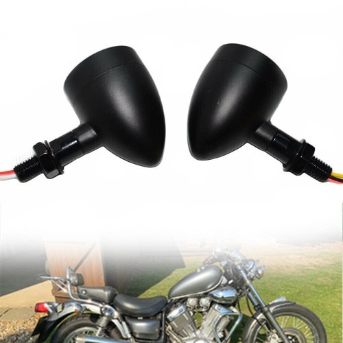Turn Signals Indicators Lights Black Fits for Harley Dyna Glide 2018-2019 - Picture 11 of 14