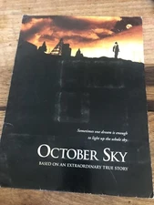 October Sky Rare MOVIE PRESS KIT - Jake Gyllenhaal, Chris Cooper, Laura Dern