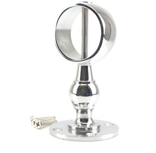 Decking Rope Fittings Centre Handrail Brackets Stair Chrome Brass Satin Fixings