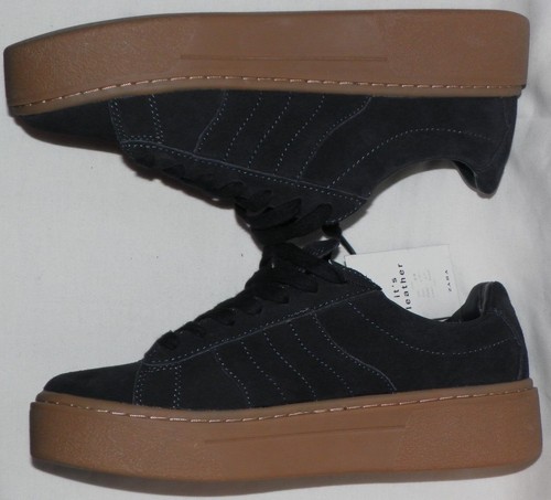 ZARA CHUNKY SOLE BLACK LEATHER PLATFORM SNEAKER SHOE Sz. 6.5 / 37 - Picture 11 of 11