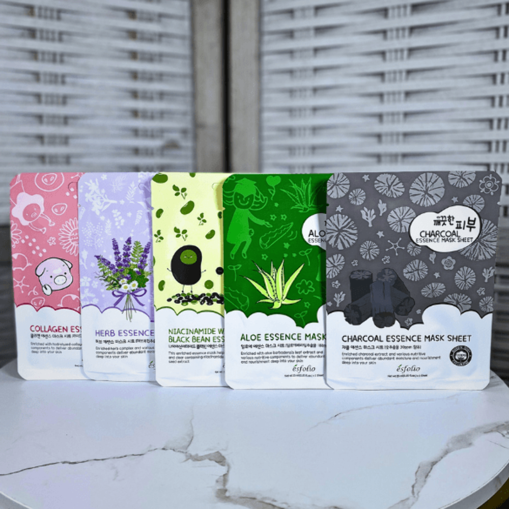 Sheet Mask Variety Pack | Esfolio | Euphoria Essence-image