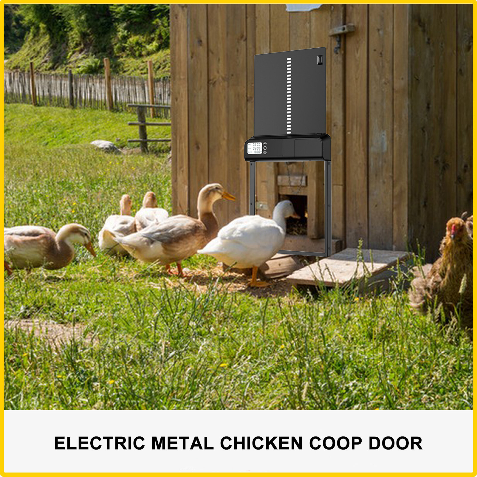 Waterproof Automatic Chicken House Door Opener with time Chicken Coop
