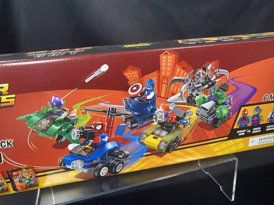 LEGO Marvel Super Hero Mighty Micros 3 In 1 Gift Set 66544 Rare NIB VHTF! RET! - Image 4 of 4