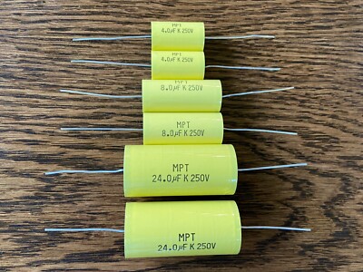 Recap Kit for Klipsch KG2 KG3 KG3.2 KG3.5 Speaker Crossovers MPT Film Capacitors