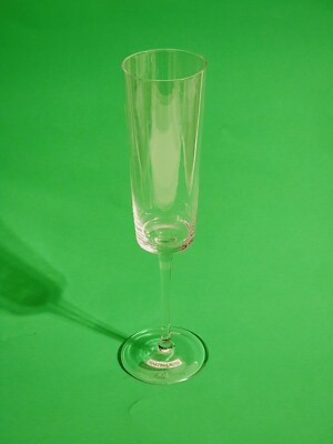 Martini & Rossi Italy ASTI Spumate Champagne Crystal Clear Glass 8 OZ Flute