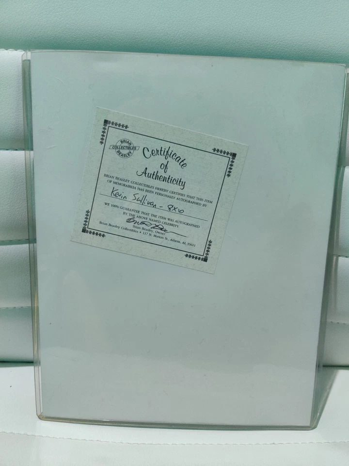 Foto 8X10 autografiada vintage de Kevin Sullivan con certificado de autenticidad WCW NWA LUCHA LIBRE Foto 3 de 4