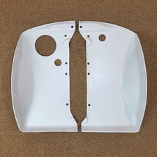 1956-1957 Corvette Radiator Support Side Panels Lh Rh - Fiberglass New 56 57