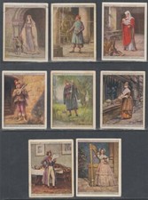 CIGARETTE CARD PART SET WILLS, ENGLISH PERIOD COSTUMES 1927 ID:EE300A
