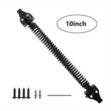 10" Gate Spring Adjustable tension Garden Door Metal Closer Automatic Shed