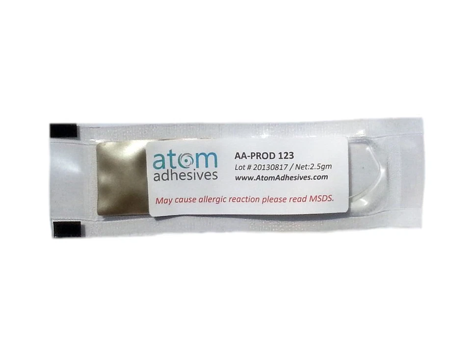 ATOM ADHESIVES Flexible Silver Epoxy Adhesive Electrically Conductive Circuit Repair 916, 2.5gm