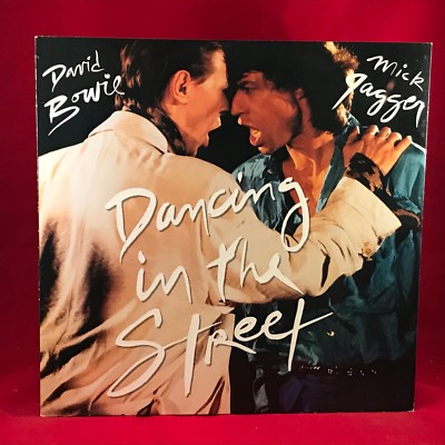 DAVID BOWIE MICK JAGGER Dancing In The Street 1985 UK 3-track 12'' vinyl single c