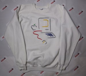 apple sweater vintage
