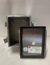 New nVent Hoffman A8064NFSS6 Clamp Over Junction Box Enclosure SS 316