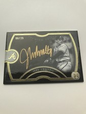 JOHN SMOLTZ AUTO. 2018 Topps Museum Collection Premium Prints Autographs. 6/25