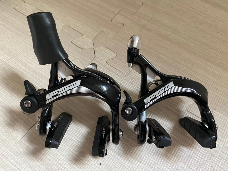 FSA GOSSAMER PRO 公路自行车计算器 Brakeset RIM Break 全新(一对) — 第 2/4 张图片