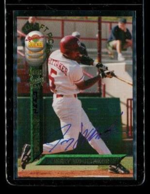 Vintage 1994 SIGNATURE RC AUTO Baseball Card #52 JERRY WHITTAKER