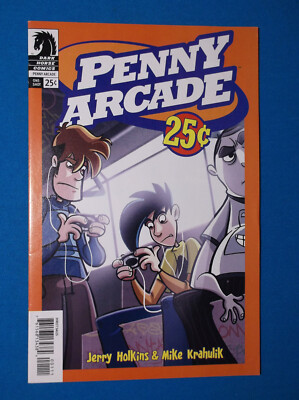 PENNY ARCADE - VF+ 8.5 - 25c ONE-SHOT - 2005 JERRY HOLKINS & MIKE